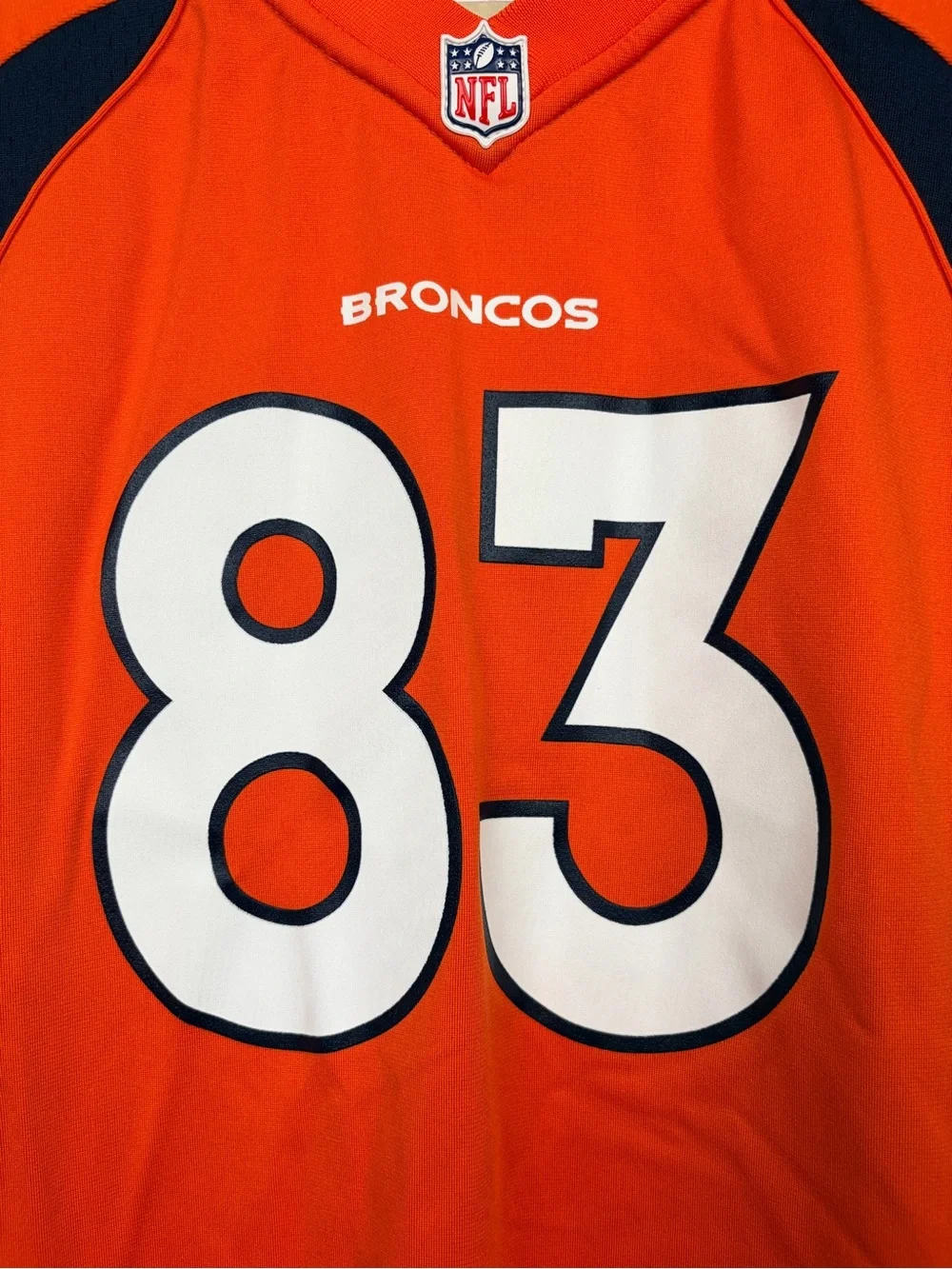 Nike Denver Broncos Wes Welker‎ #83 Jersey Youth XL Orange NFL